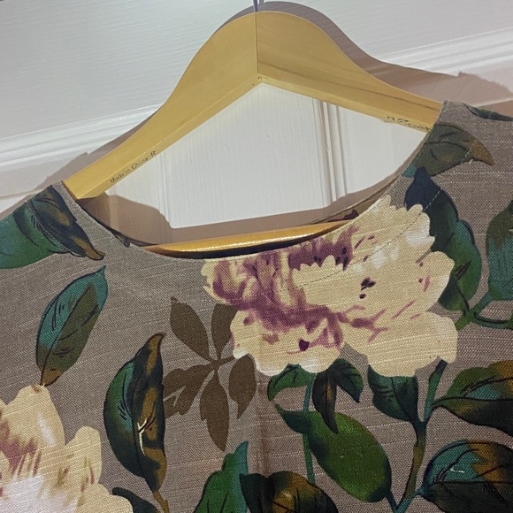 Floral Print Women's Dress - Picture 10 of 11